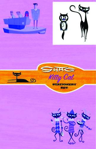 STATIONERY SET SHAG KITTY CATS