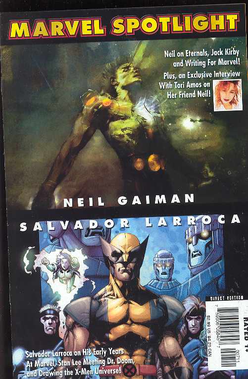 MARVEL SPOTLIGHT NEIL GAIMAN SALVADOR LA