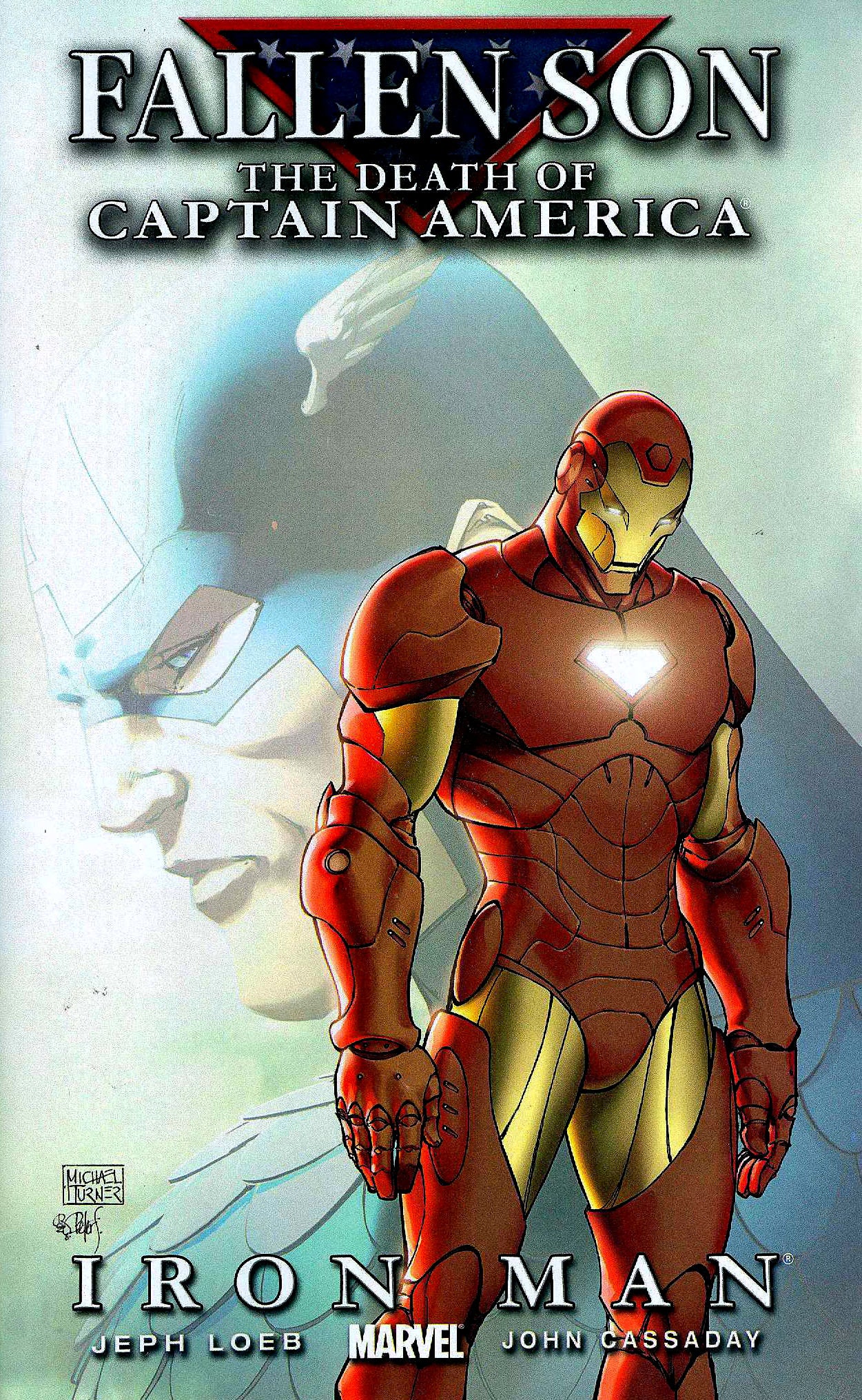 FALLEN SON DEATH OF CAPTAIN AMERICA IRON MAN TURNER CVR