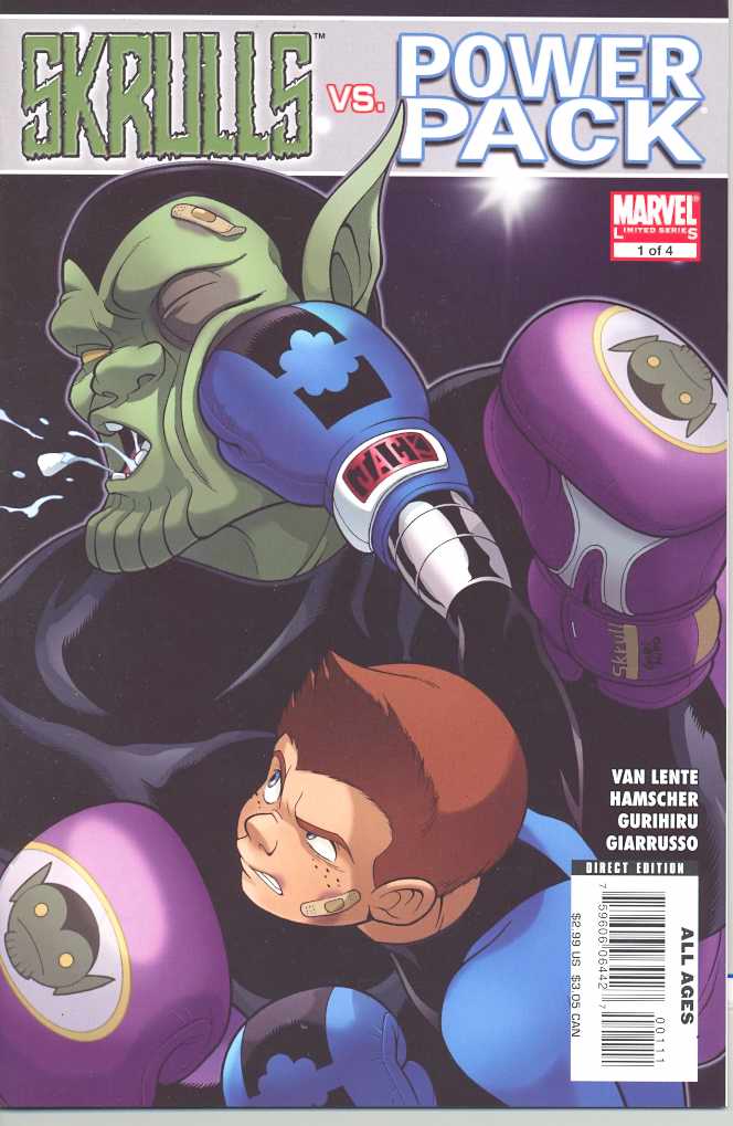 SKRULLS VS POWER PACK #1