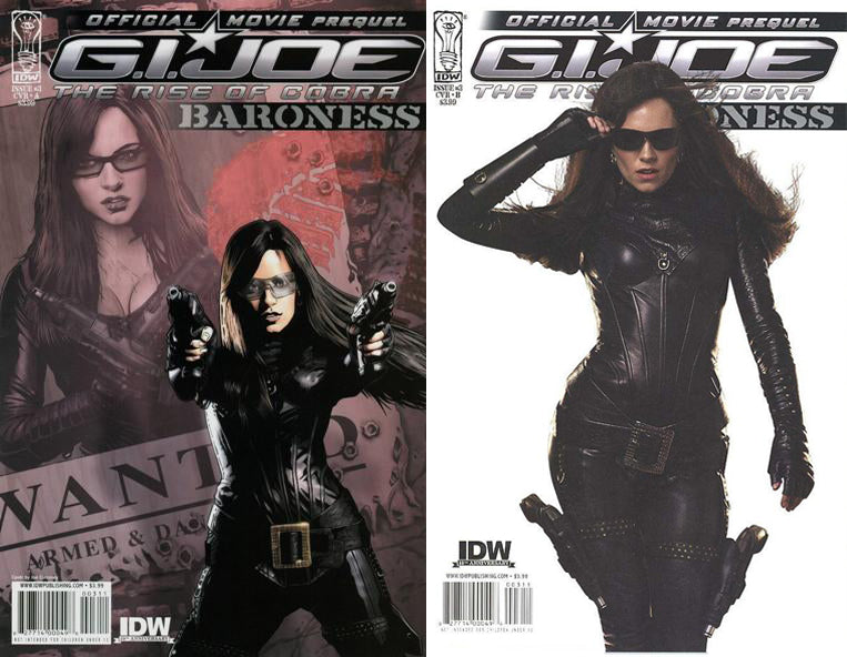 GI JOE MOVIE PREQUEL #3 BARONESS