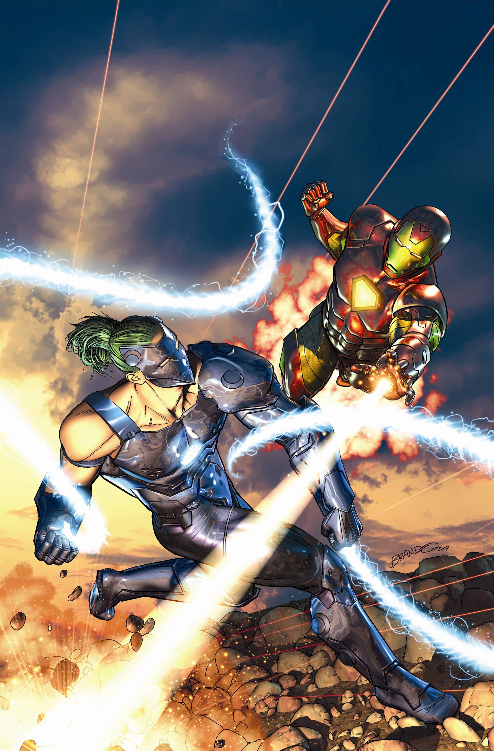 IRON MAN VS WHIPLASH #1