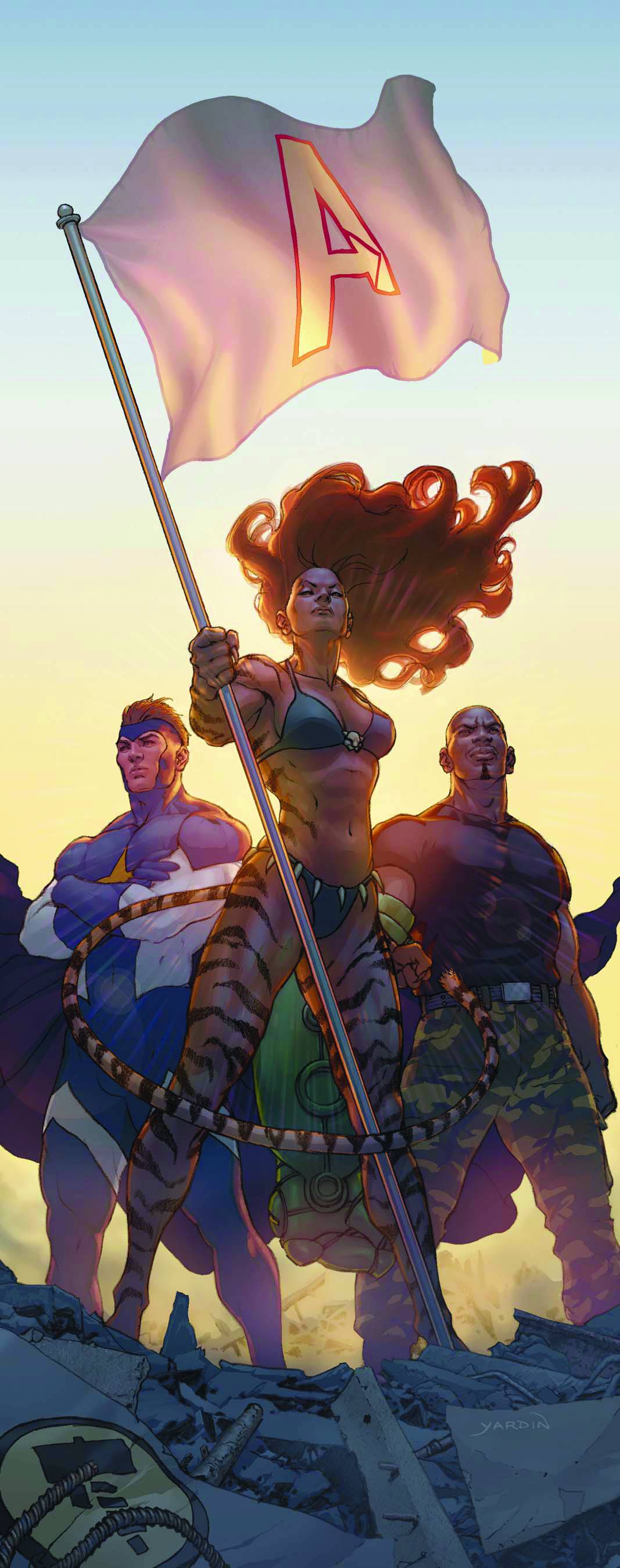 AVENGERS THE INITIATIVE (2007) #35 SIEGE