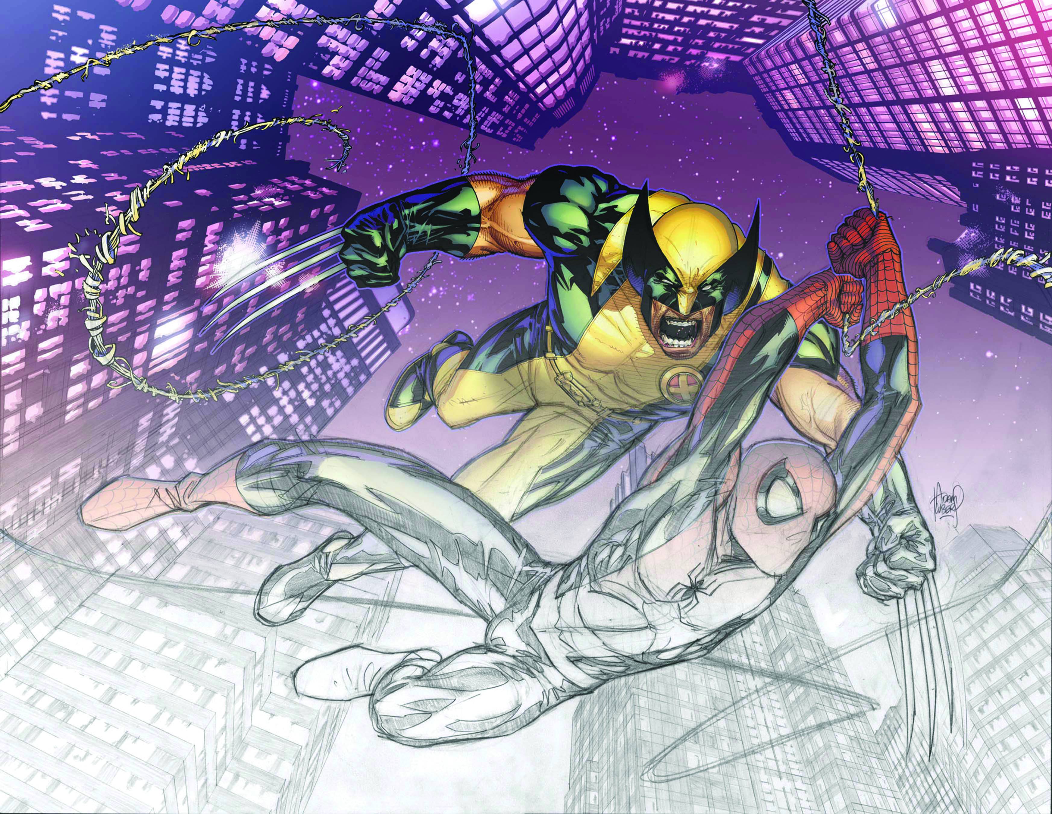 ASTONISHING SPIDER-MAN WOLVERINE DIRECTORS CUT #1