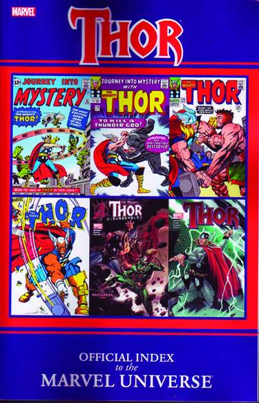 THOR OFFICIAL INDEX TO MARVEL UNIVERSE GN TP