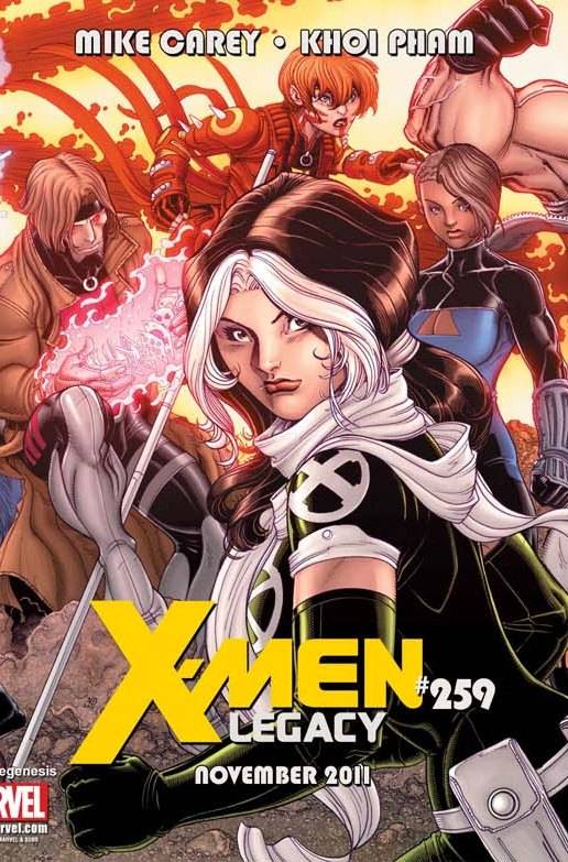 X-MEN LEGACY #259 XREGG