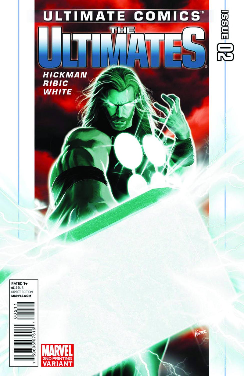 ULTIMATES (2011) #2 2ND PTG RIBIC VAR