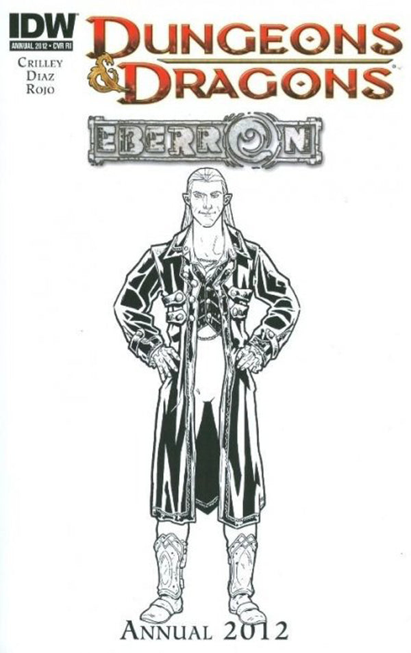 DUNGEONS & DRAGONS EBERRON ANNUAL 2012 #1 10 COPY INCV