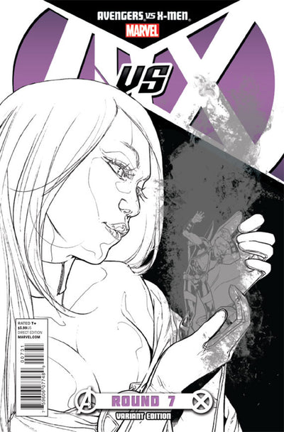 AVENGERS VS X-MEN (2012) #7 200 COPY INCV PICHELLI SKETCH VAR AVX