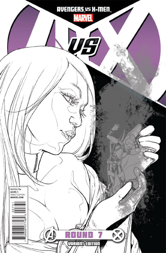 AVENGERS VS X-MEN (2012) #7 200 COPY INCV PICHELLI SKETCH VAR AVX