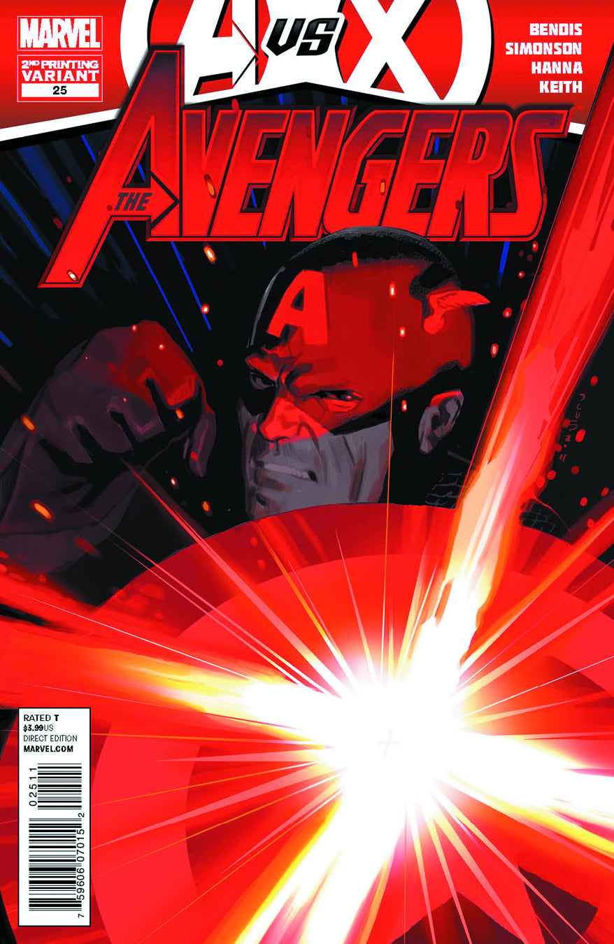 AVENGERS VOL 4 (2010) #25 2ND PTG ACUNA VAR AVX