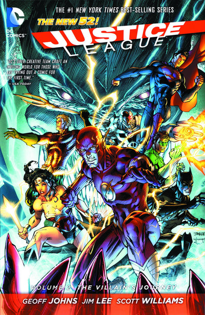 JUSTICE LEAGUE HC (N52) VOL 02 THE VILLAINS JOURNEY (OOP)