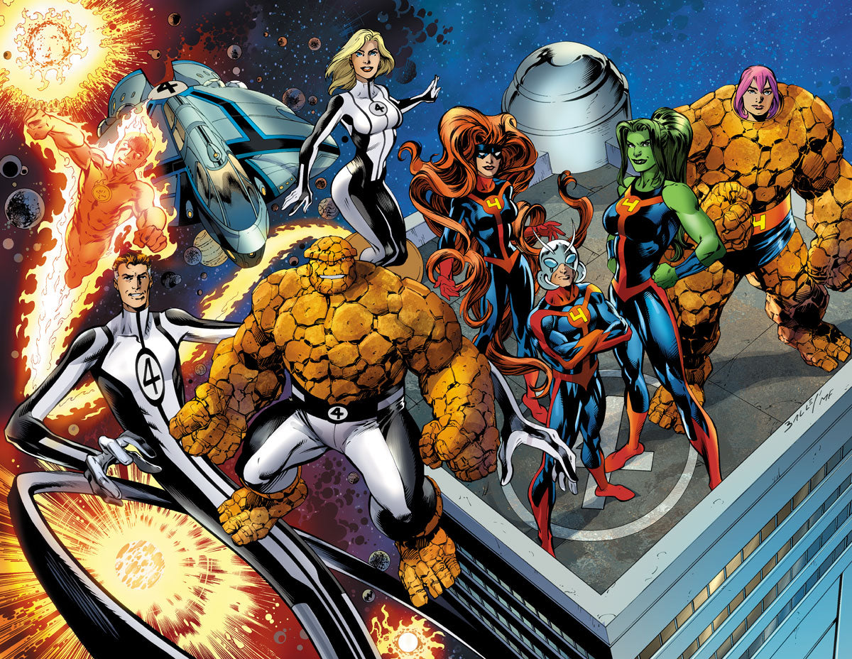 FANTASTIC FOUR (2013) #1 BAGLEY CONNECTING VAR NOW