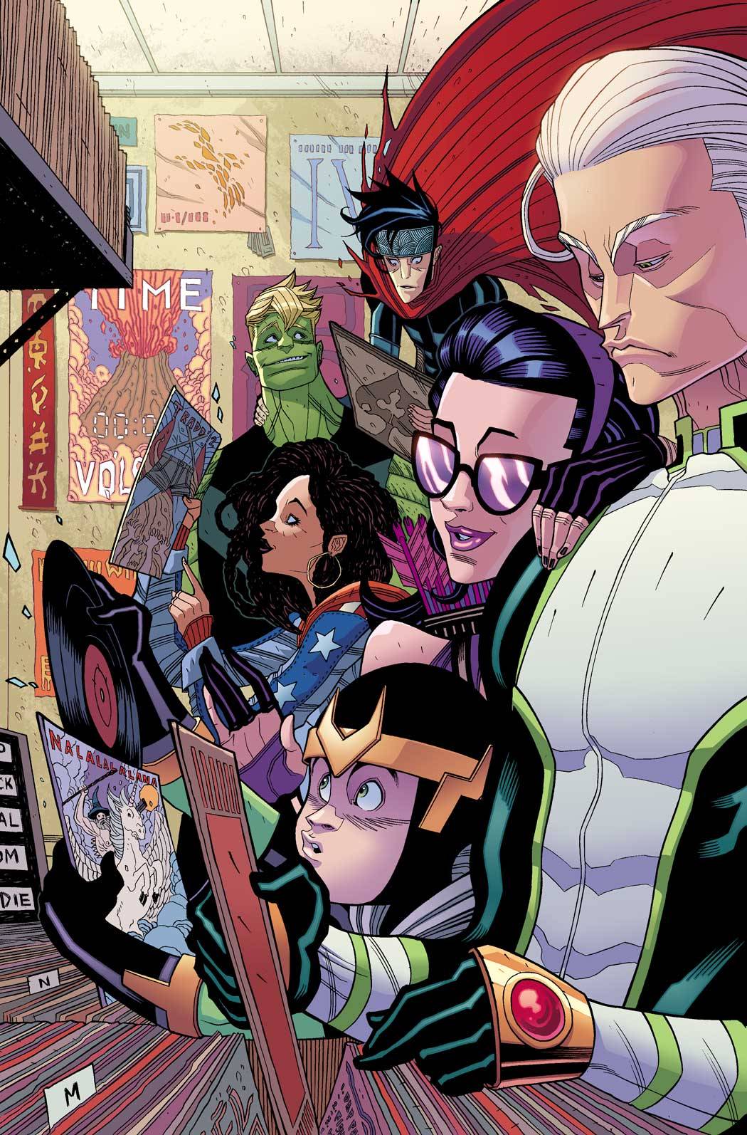 YOUNG AVENGERS #3 MOORE VAR NOW