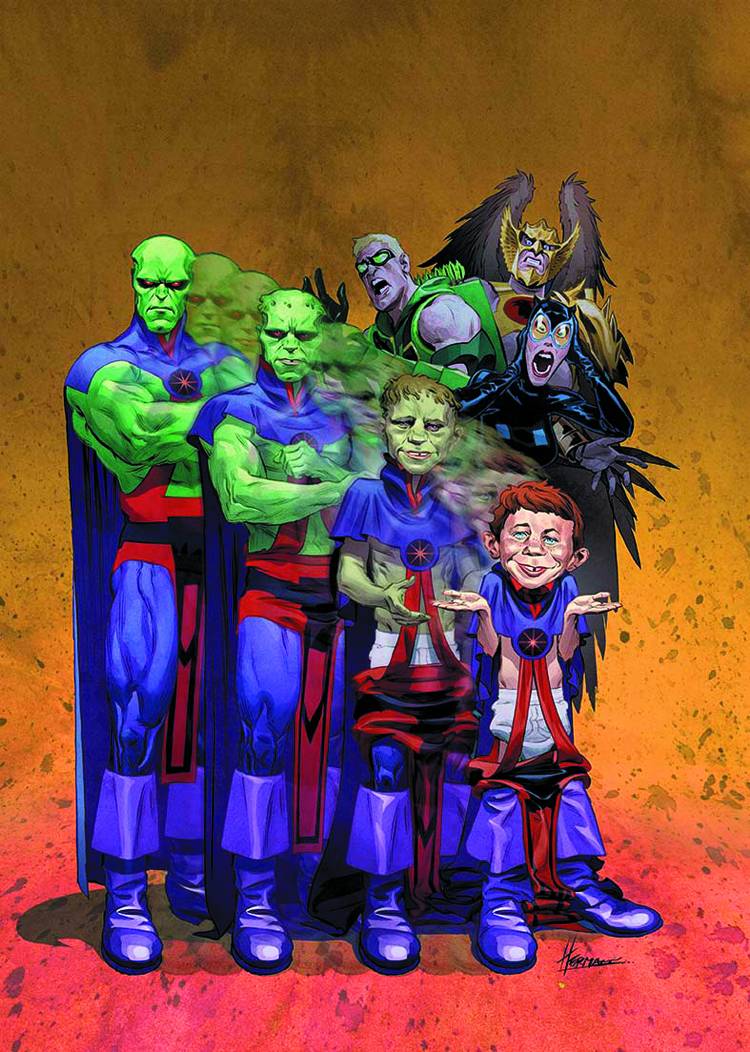 JUSTICE LEAGUE OF AMERICA (2013) #3 MAD VAR ED