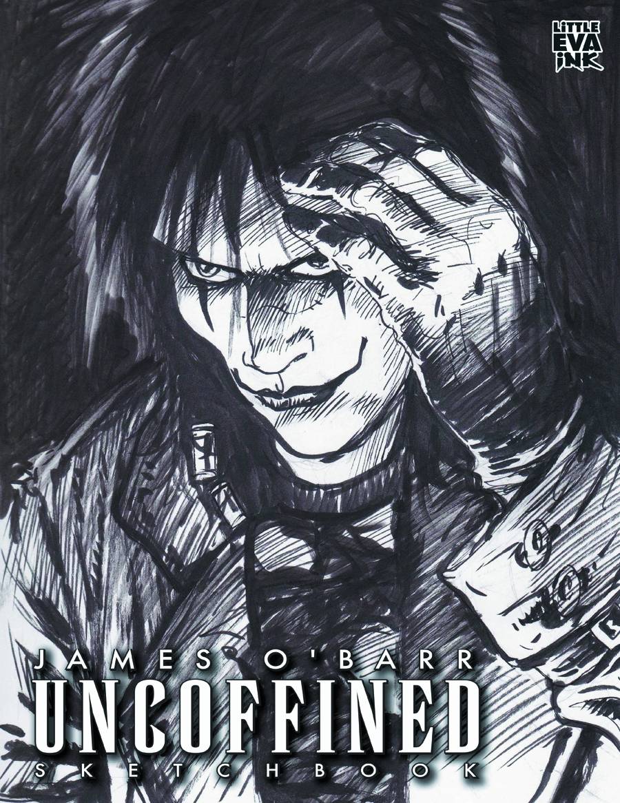 *SIGNED* JAMES OBARR UNCOFFINED SKETCHBOOK - SIGNED BOOKPLATE