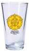 GAME OF THRONES PINT GLASS TYRELL