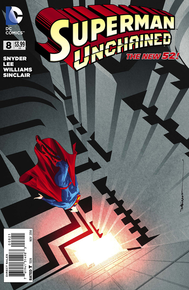 SUPERMAN UNCHAINED #8 NGUYEN VAR ED