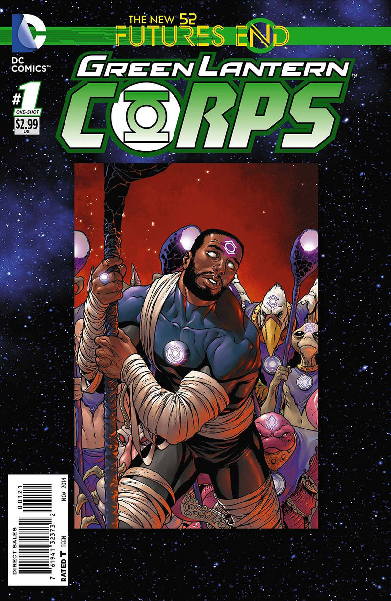 GREEN LANTERN CORPS FUTURES END (2014) #1 STANDARD ED