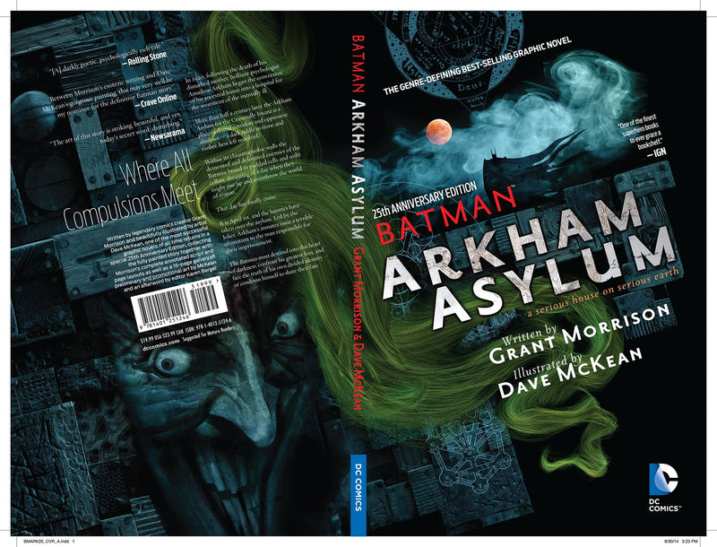 BATMAN ARKHAM ASYLUM 25TH ANNIVERSARY DELUXE EDITION TP