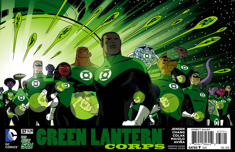 GREEN LANTERN CORPS VOL 3 #37 DARWYN COOKE VAR ED (GODHEAD)