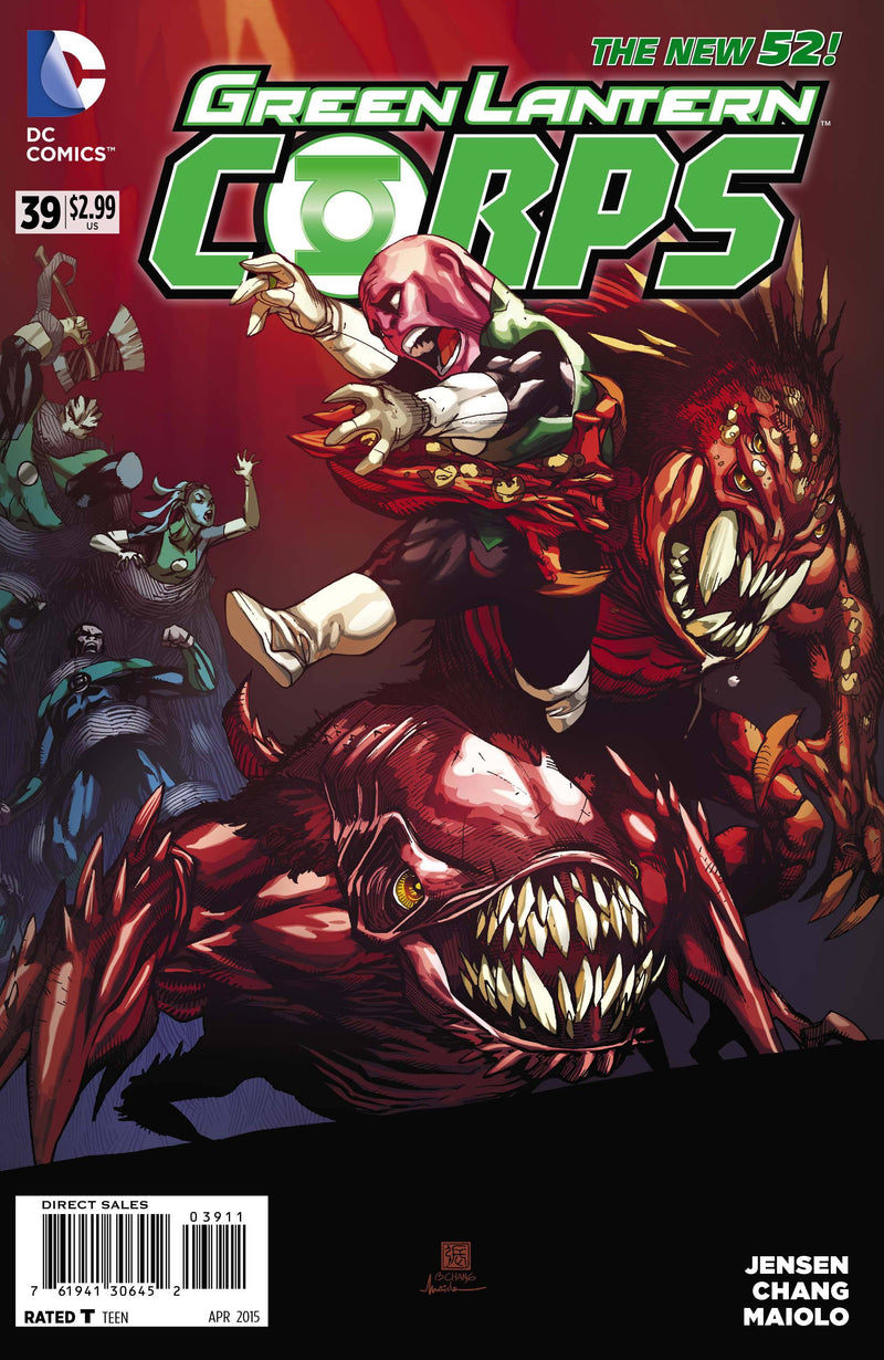 GREEN LANTERN CORPS VOL 3 #39