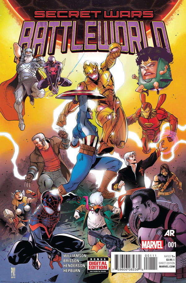 SECRET WARS BATTLEWORLD (2015) #1 SWA