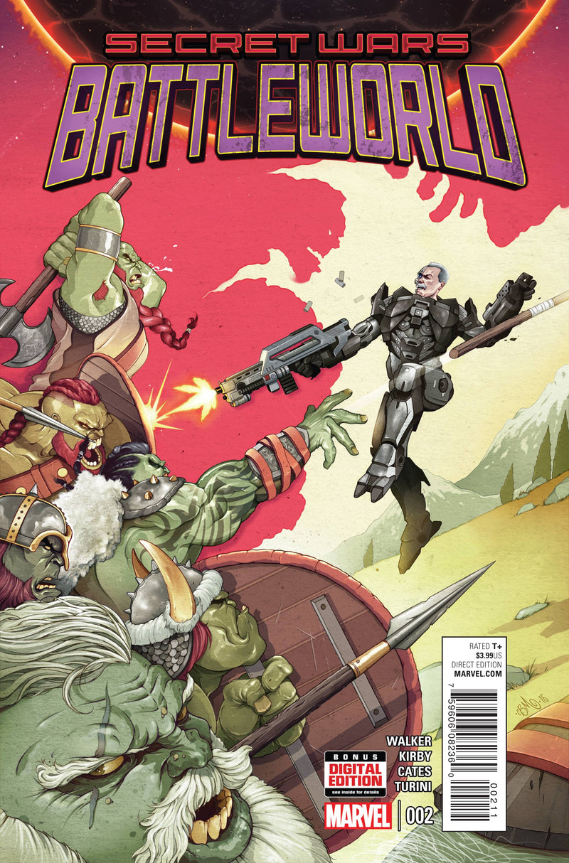 SECRET WARS BATTLEWORLD (2015) #2 SWA