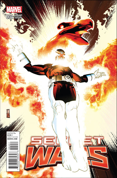 SECRET WARS #4 25 COPY COKER VAR