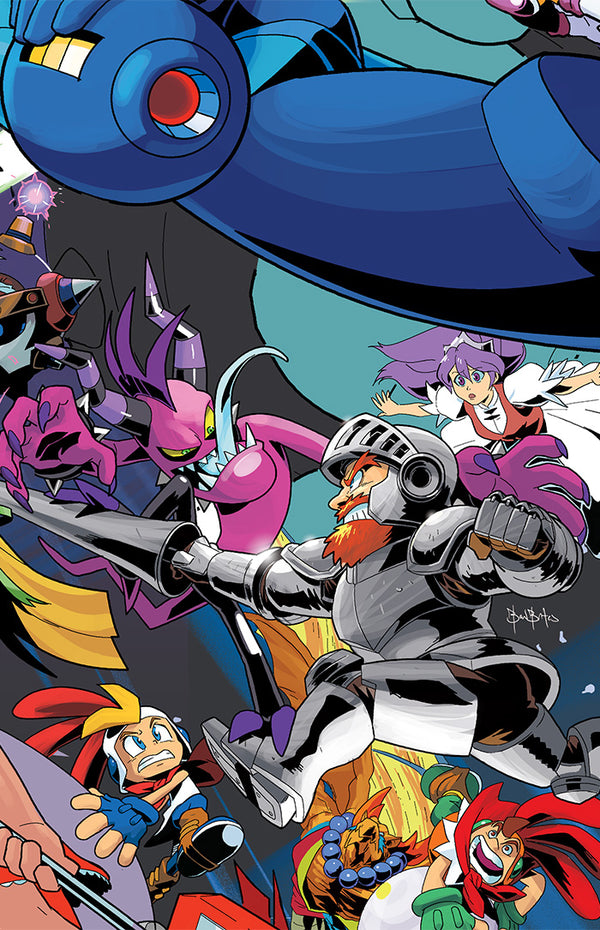MEGA MAN (2011) #51 EPIC CONNECTING POSTER PT 8 VAR CVR