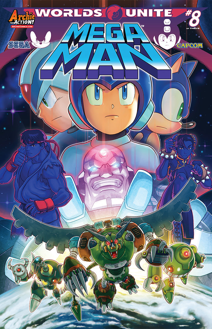 MEGA MAN (2011) #51 SPAZ REG CVR (FN)