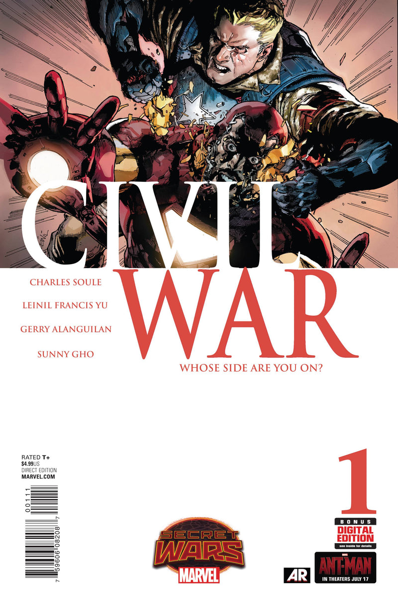 CIVIL WAR VOL 2 #1 SWA