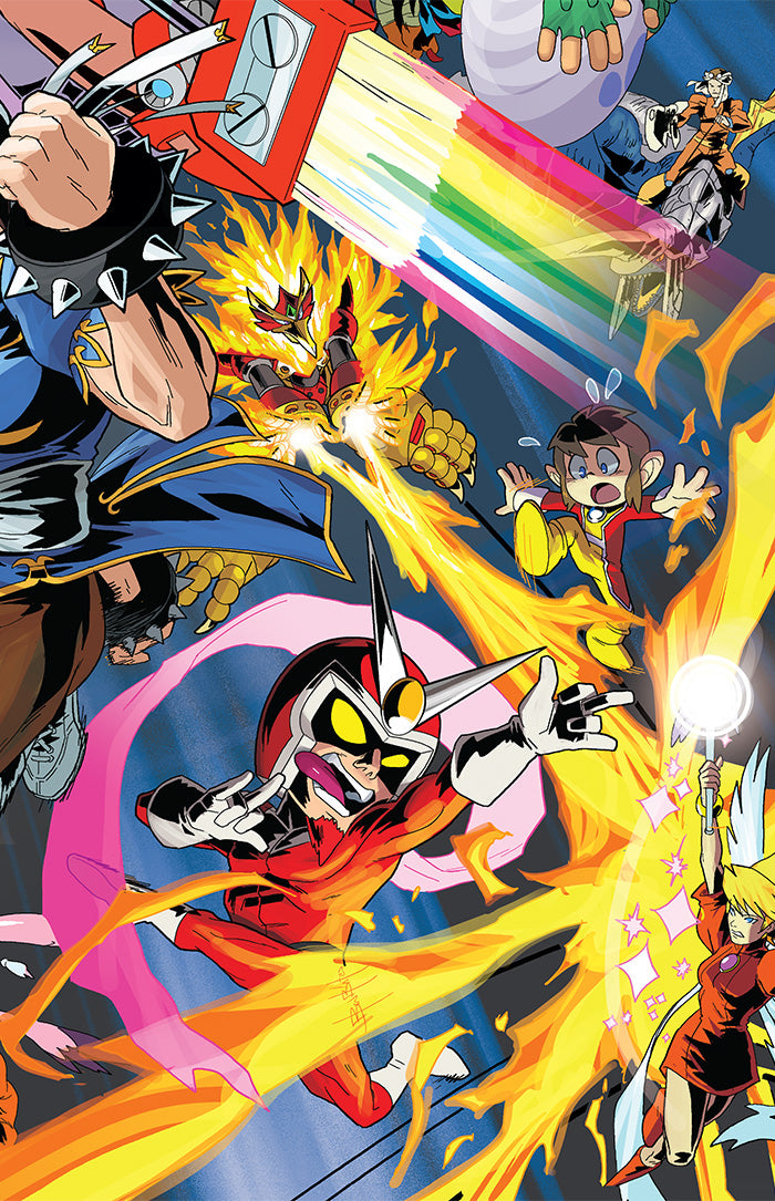 MEGA MAN (2011) #52 EPIC CONNECTING POSTER PT 12 VAR CVR