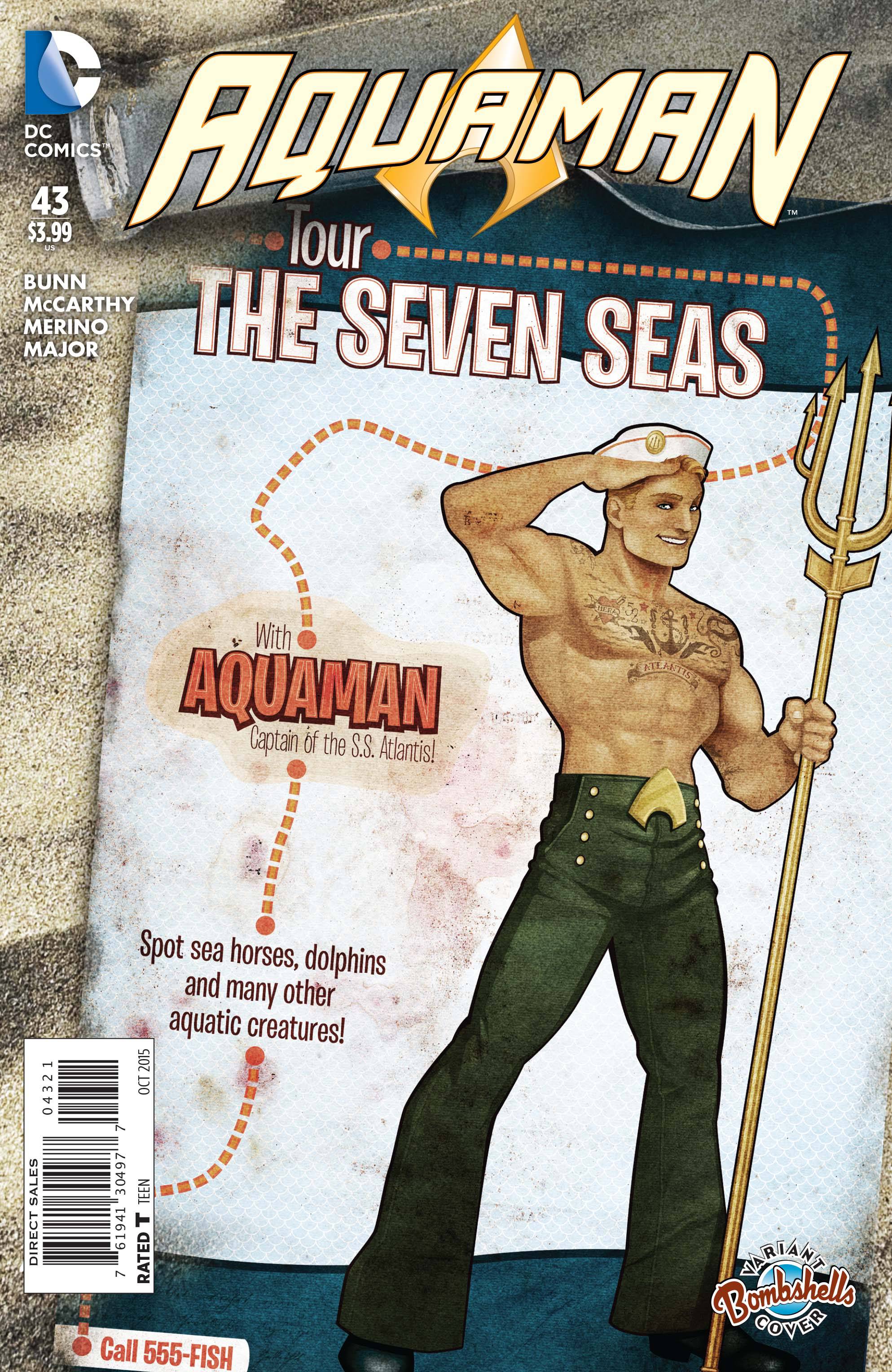 AQUAMAN VOL 5 #43 BOMBSHELLS VAR ED