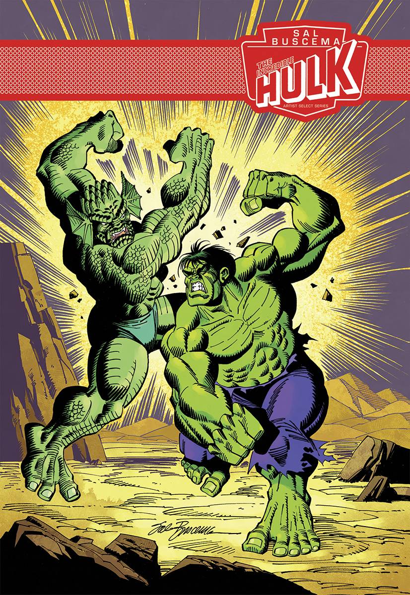 INCREDIBLE HULK SAL BUSCEMA MARVEL ARTIST SELECT HC #1