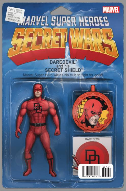 SECRET WARS #6 CHRISTOPHER ACTION FIGURE VAR SWA