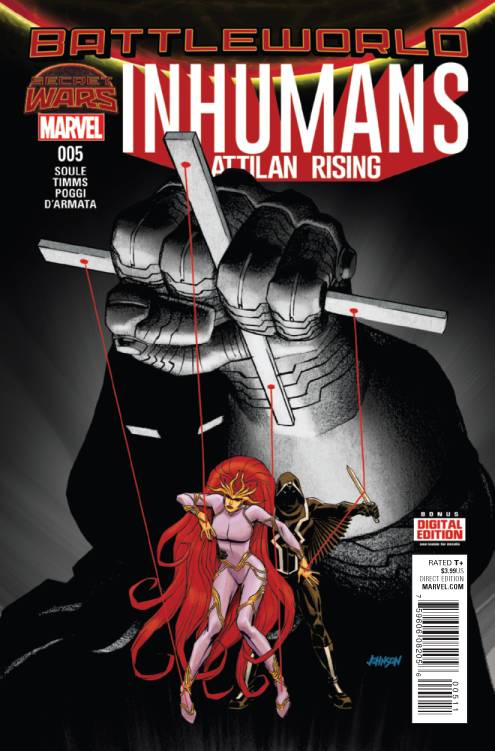 INHUMANS ATTILAN RISING #5 SWA