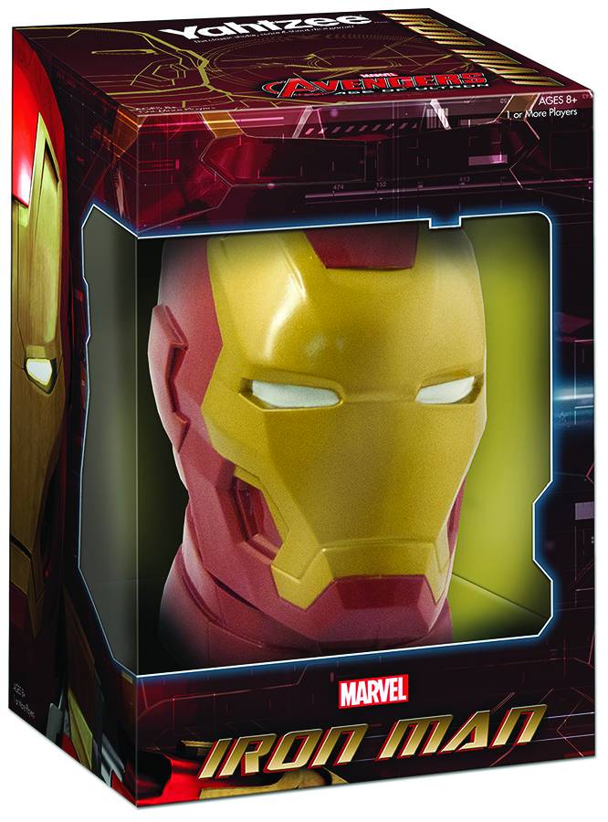 AVENGERS AGE OF ULTRON IRON MAN YAHTZEE COLLECTORS EDITION