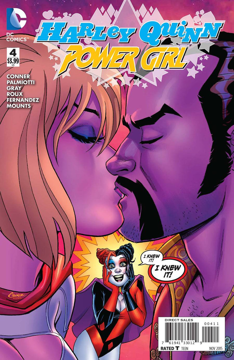 HARLEY QUINN & POWER GIRL (2015) #4