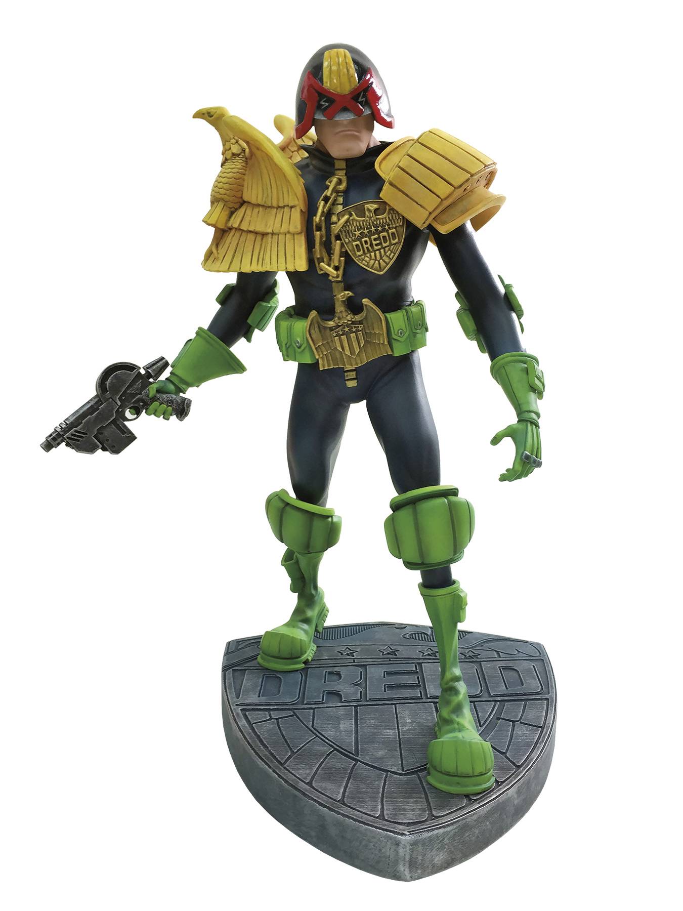 JUDGE DREDD ARTIST ED VINYL STATUE MIKE MCMAHON