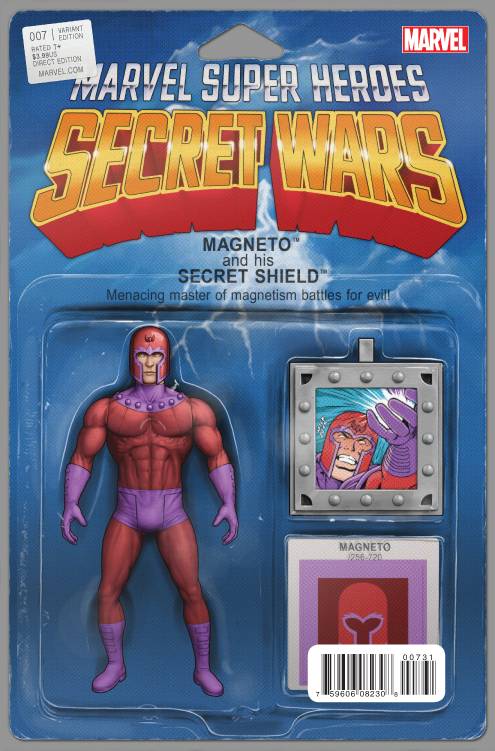 SECRET WARS #7 ACTION FIGURE VAR