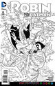 ROBIN SON OF BATMAN #8 ADULT COLORING BOOK VAR ED