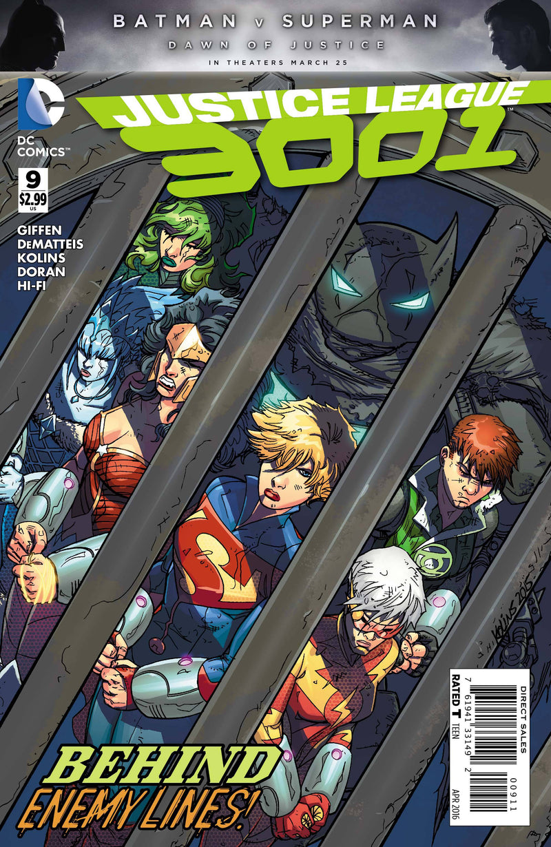JUSTICE LEAGUE 3001 #9