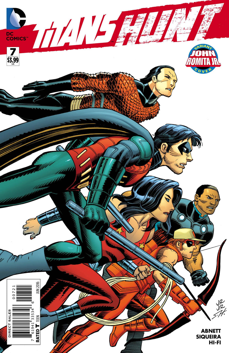 TITANS HUNT #7 ROMITA VAR ED