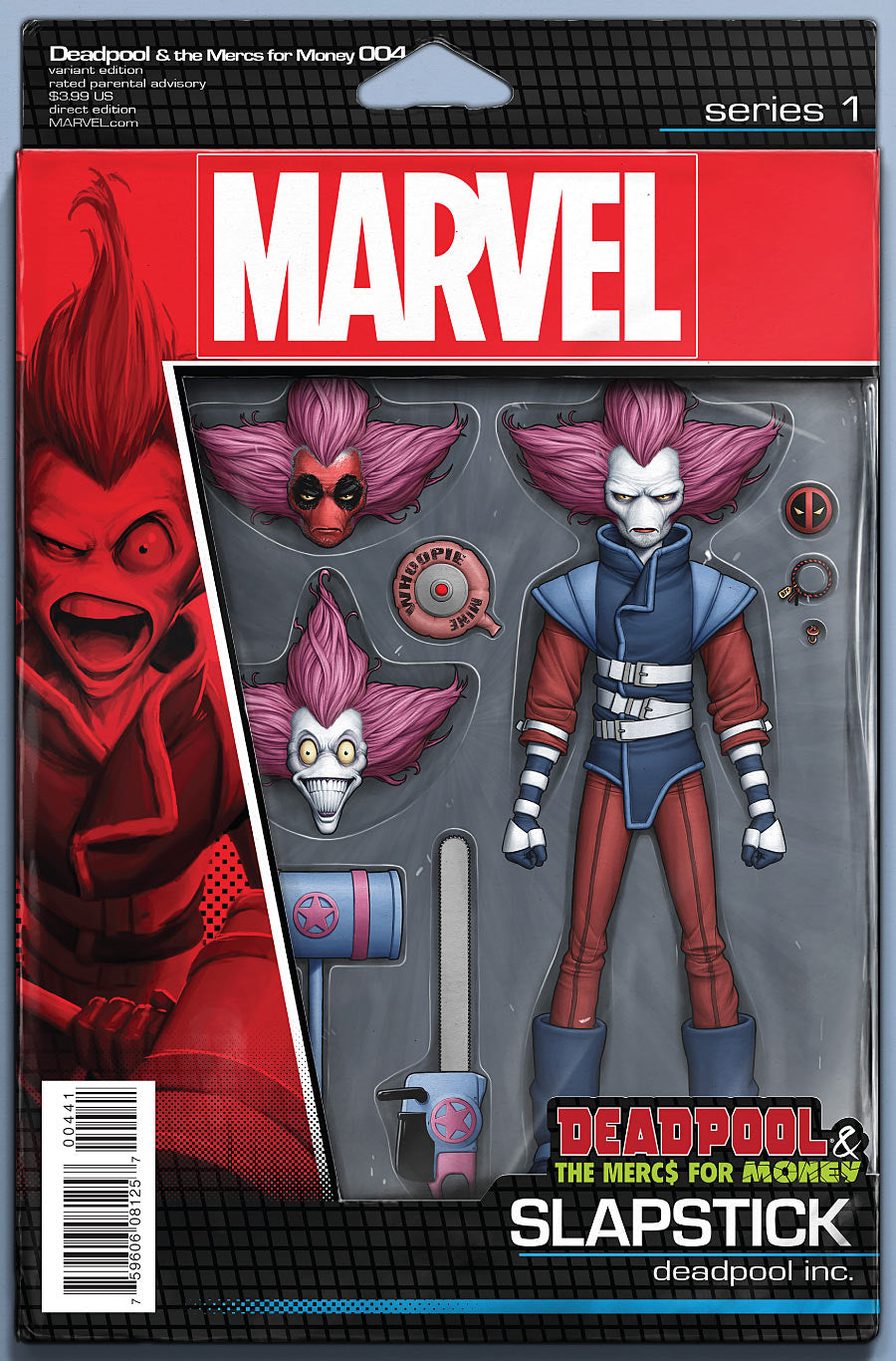 DEADPOOL MERCS FOR MONEY (2016) #4 CHRISTOPHER ACTION FIGURE VAR