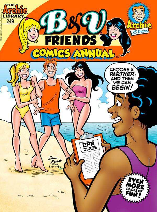 B & V FRIENDS COMICS ANNUAL DIGEST #249