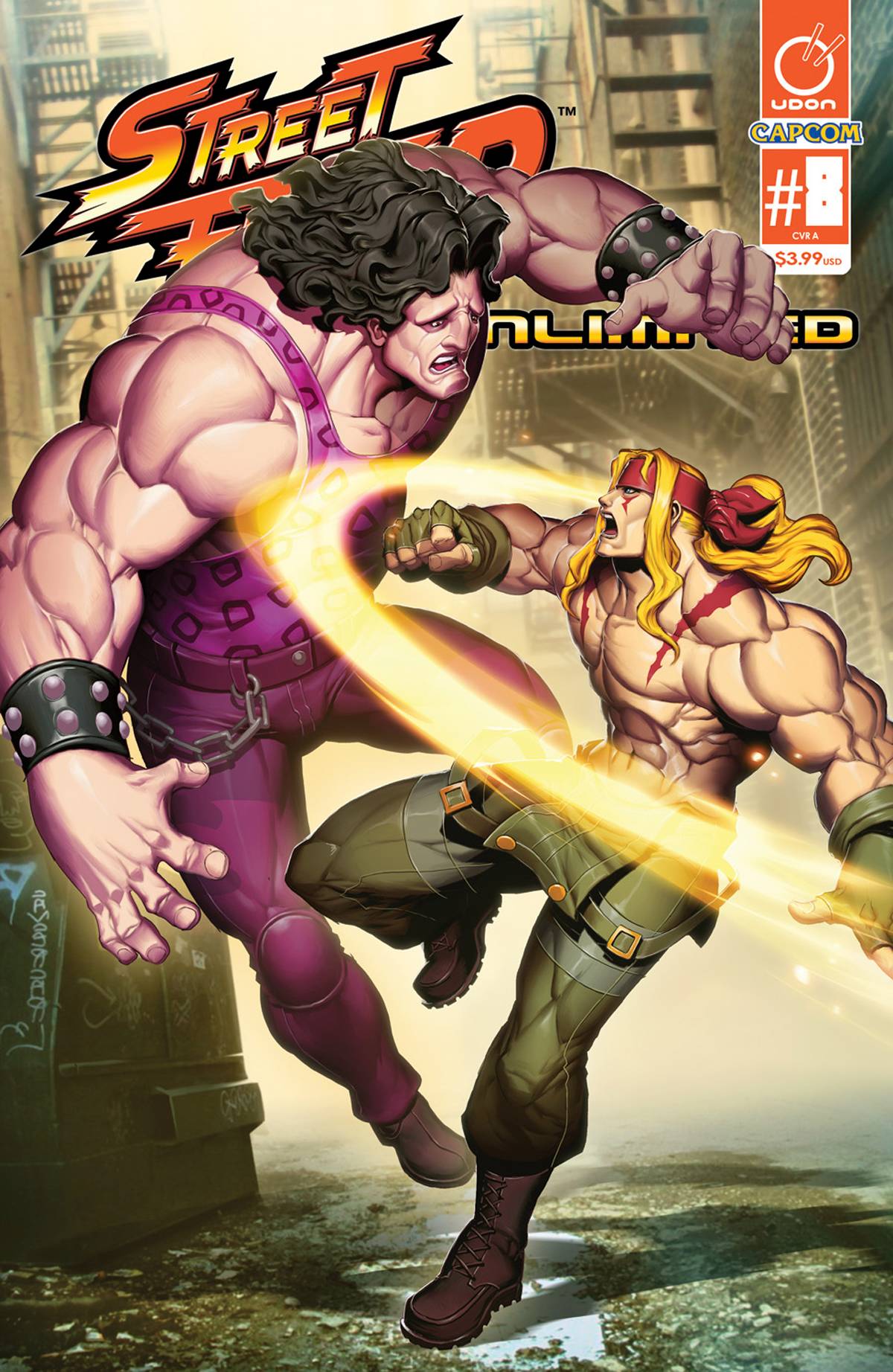 STREET FIGHTER UNLIMITED #8 CVR A GENZOMAN STORY