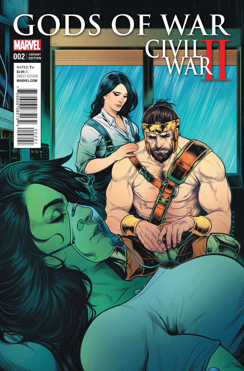 CIVIL WAR II GODS OF WAR #2 TORQUE VAR