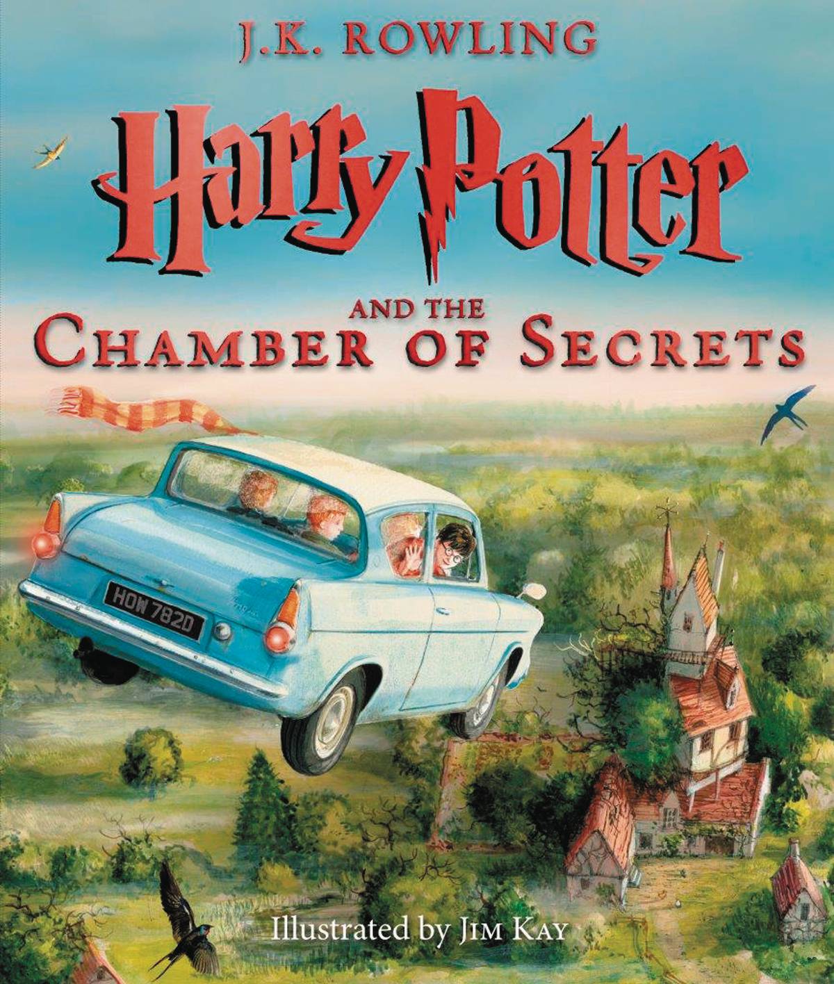 HARRY POTTER & CHAMBER OF SECRETS LLUSTRATED HC ED