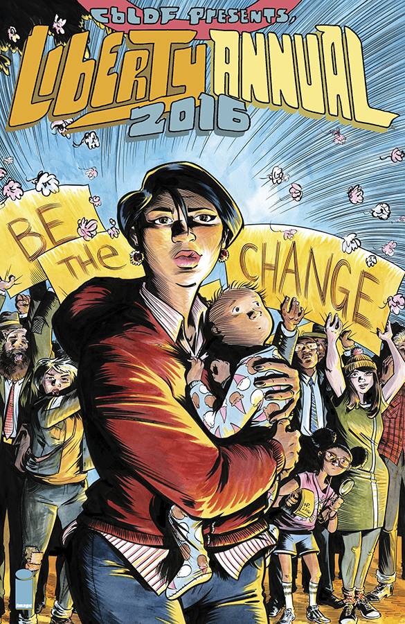 CBLDF LIBERTY ANNUAL #1 CVR A POWELL
